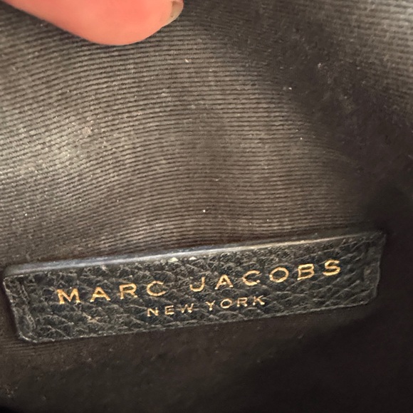 Marc Jacobs Black Pebbled Leather Shoulder Bag - Picture 2 of 6
